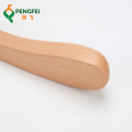 Chinese supplier custom deluse wooden suit hanger for clothes